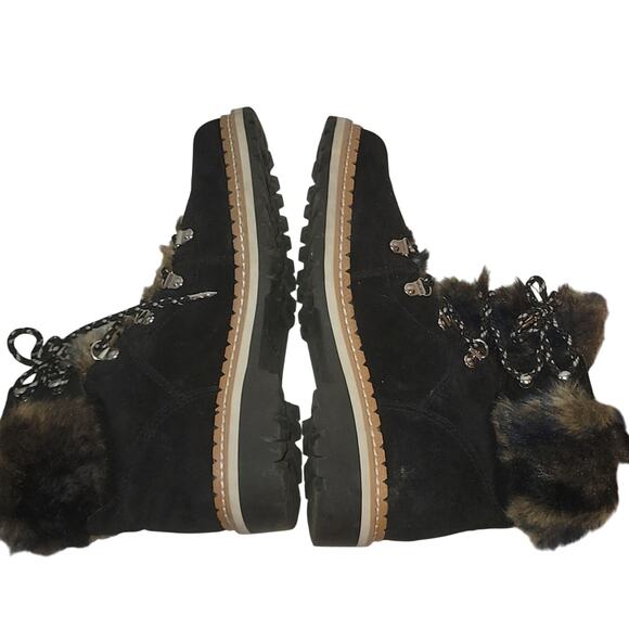 Sam Edelman Bronte Faux Shearling Suede Hiking Boots, 7 - Picture 5 of 9